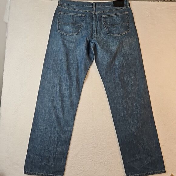 HUGO BOSS Arkansas Mens Jeans W38 L34 Blue Jeans‎ Designer - Picture 7 of 10